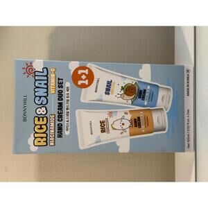 Bonnyhill Rice & Snail Niacinamide/Vitamin-C Hand Cream Duo Set Cod003